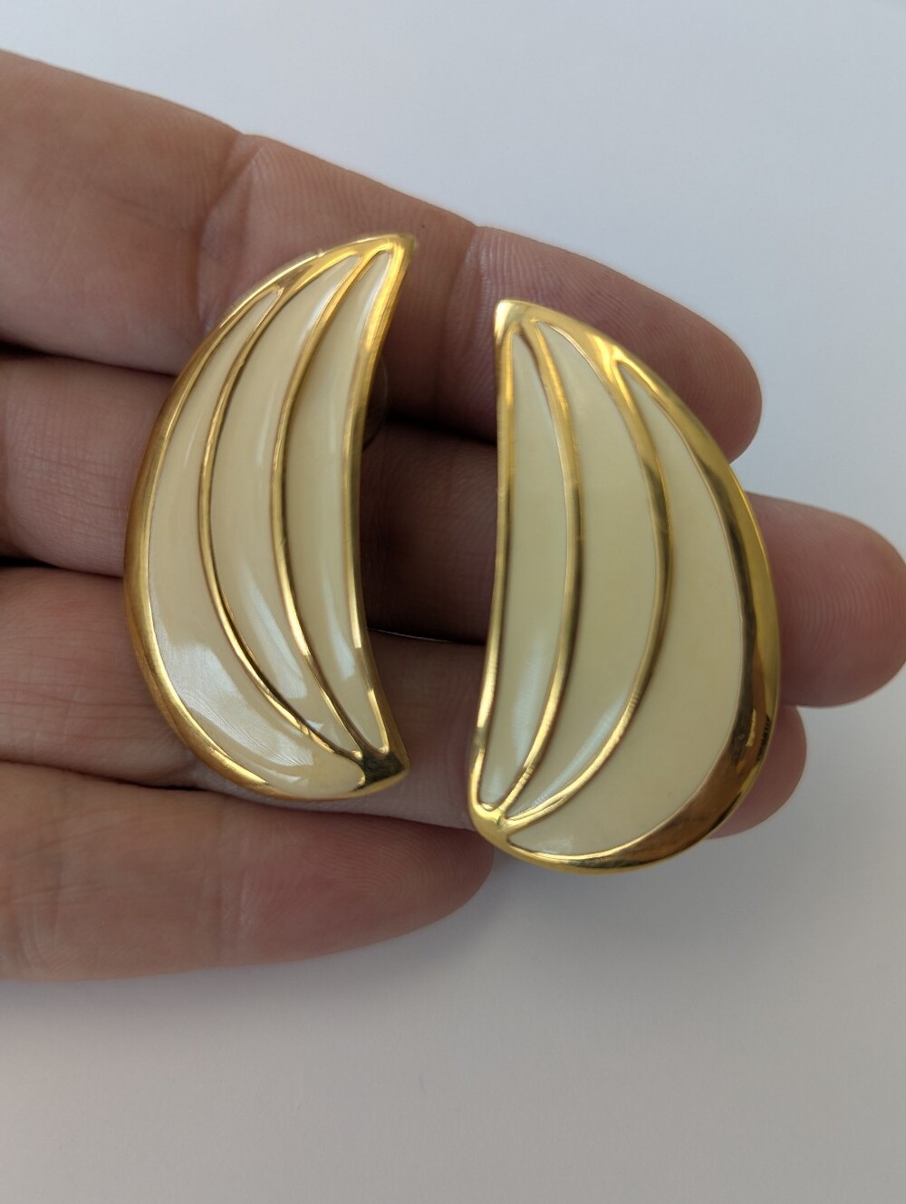 EVC NAPIER PIERCED EARRINGS
